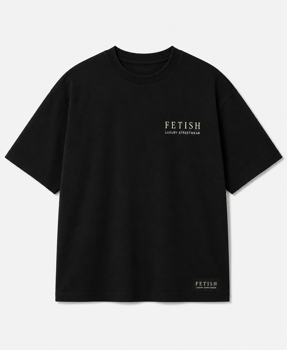 Black Fetish Luxury Streetwear Tee