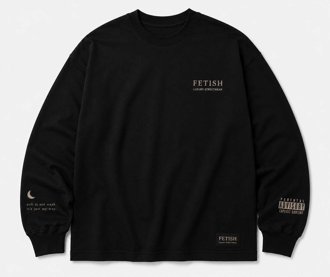 Black Fetish Long Sleeve
